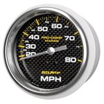 AutoMeter Gauge Speedometer 3-3/8in 80MPH Mechan-2