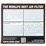 K and N Round Air Filter Assembly (60-0400)-2