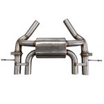 Active Autowerke Valved Rear Exhaust W/ 100mm T-2