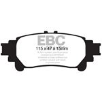 EBC Truck/SUV Extra Duty Brake Pads (ED91850)-4