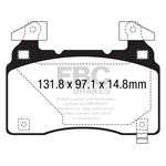 EBC Ultimax OEM Replacement Brake Pads (UD1474)-4