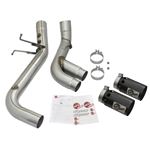 aFe Rebel XD 4 IN 409 Stainless Steel DPF-Back E-2