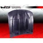 VIS Racing Mach 5 Style Black Carbon Fiber Hood-2