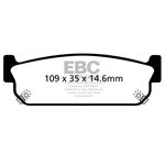 EBC Bluestuff NDX Full Race Brake Pads (DP51784-4