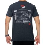 Apexi T-Shirt - Blueprint - Grey, Small (601-T17-2