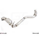 GTHAUS Turbo-Back (outlet) Down Pipe - catless-2