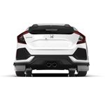 Rally Armor Mud Flap White/Red Logo for 2017-202-2