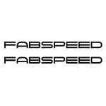 Fabspeed Motorsport Die-Cut Decals (FS.DECSET.W-2