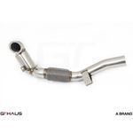 GTHAUS Down Front Pipe (Catless)- Stainless- VW0-2
