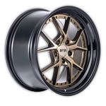 F1R F105 18x9.5 - Bronze / Black Lip Wheel-2