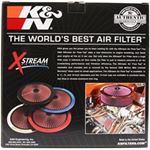 K and N X-Stream Top Filter (66-1401XB)-2
