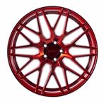 F1R F103 19x10 - Candy Red Wheel-2