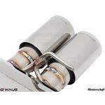 GTHAUS Meistershaft GT Racing Exhaust; 2x83mm (-2