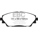 EBC Ultimax OEM Replacement Brake Pads (UD1728)-4