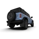 Rally Armor Black Mud Flap/Metallic Black Logo-2