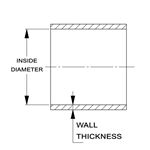 HPS 1.5" 2" ID, 4" Long High Temp-2