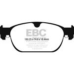 EBC Ultimax OEM Replacement Brake Pads (UD1865)-4