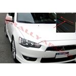 Rally Armor Black Mud Flap/Red Logo for 2009-201-2