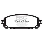 EBC Ultimax OEM Replacement Brake Pads (UD1709)-4
