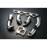 EXHAUST MANIFOLD KIT EXPREME 4G63 EVO4 9 with TITAN EXHAUST BANDAGE TB6010 MT01A 2