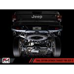 AWE Trail Edition Catback Exhaust for Jeep JT 3-4
