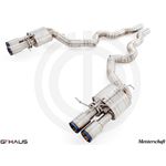 GTHAUS Super Light GT Racing Exhaust (Ti Rear un-4