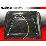 VIS Racing G Tech Style Black Carbon Fiber Hood-2
