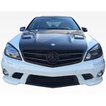 VIS Racing DTM Style Black Carbon Fiber Hood-2