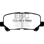 EBC Ultimax OEM Replacement Brake Pads (UD1281)-4