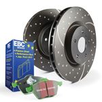 EBC S10 Kits Greenstuff 2000 and GD Rotors (S10-2