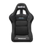 Sparco EVO XL QRT Racing Seats, Black/Black Clot-2