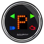 AutoMeter Designer 2-1/16in Chrome Domed Lens Bl-2