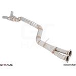 GTHAUS Full Cat-back LX pipes (Single 90mm pipin-2