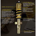 ST X Height Adjustable Coilover Kit for Mazda Mi-2