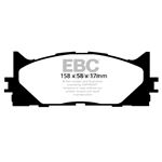 EBC Ultimax OEM Replacement Brake Pads (UD1222)-4