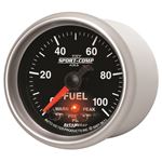 AutoMeter Sport-Comp II 52mm 0-100 PSI Fuel Pres-2