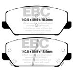 EBC Ultimax OEM Replacement Brake Pads (UD2211)-4
