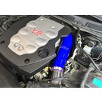 HPS Blue Reinforced Silicone Post MAF Air Intake-2