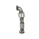 aFe POWER Twisted Steel Downpipe 2-1/2 IN 304 S-2