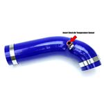 HPS Blue Reinforced Silicone Post MAF Air Intake-2