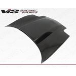 VIS Racing Cowl Induction Style Black Carbon Fib-2