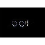 ANZO 1999-2004 Ford Mustang Projector Headlights-2