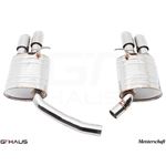 GTHAUS GT Racing Exhaust- Stainless- AU0711204-2