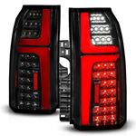 Anzo Sequential LED Tube Taillights Black for 1-2