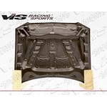 VIS Racing OEM Style Black Carbon Fiber Hood-2