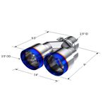 MBRP MBRP Armor Pro Exhaust Tip (T5170BE)-2