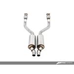 AWE Resonated Downpipes for Audi 3.0T (3215-110-2