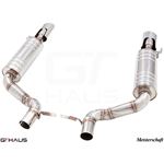 GTHAUS GT Racing Exhaust- Stainless- ME0711231-4