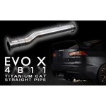 FULL TITANIUM CAT STRAIGHT PIPE KIT EXPREME Ti CZ4A TB6100 MT02A 2