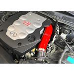 HPS Red Reinforced Silicone Post MAF Air Intake-2